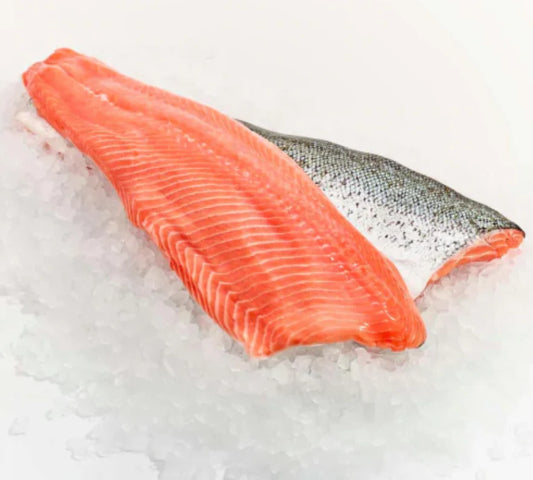 Salmon Fillets Skin On (Frozen)