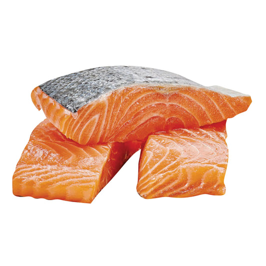 Salmon Fillets Skin On Portion (Frozen)